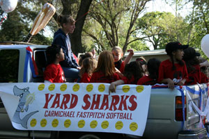 Yard Sharks truck (parade)