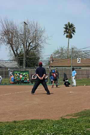 Marah at bat